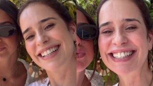 Aos 28 anos, filha de Palomma Duarte choca por semelhança com a mãe: ‘Mesma carinha’