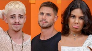 BBB 26: Juliano, Jonas e Gabriela estão no paredão da semana
