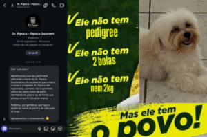 Empresa de pipoca vira alvo de ataques após pedir que cachorro mude nome no Instagram
