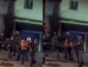 PMs agridem homem após baile de rua em São Paulo e video impressiona; VEJA