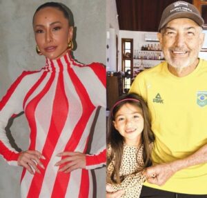 Pai de Sabrina Sato faz aparição rara após cirurgia, e ela celebra: Tão bom ver meu pai feliz