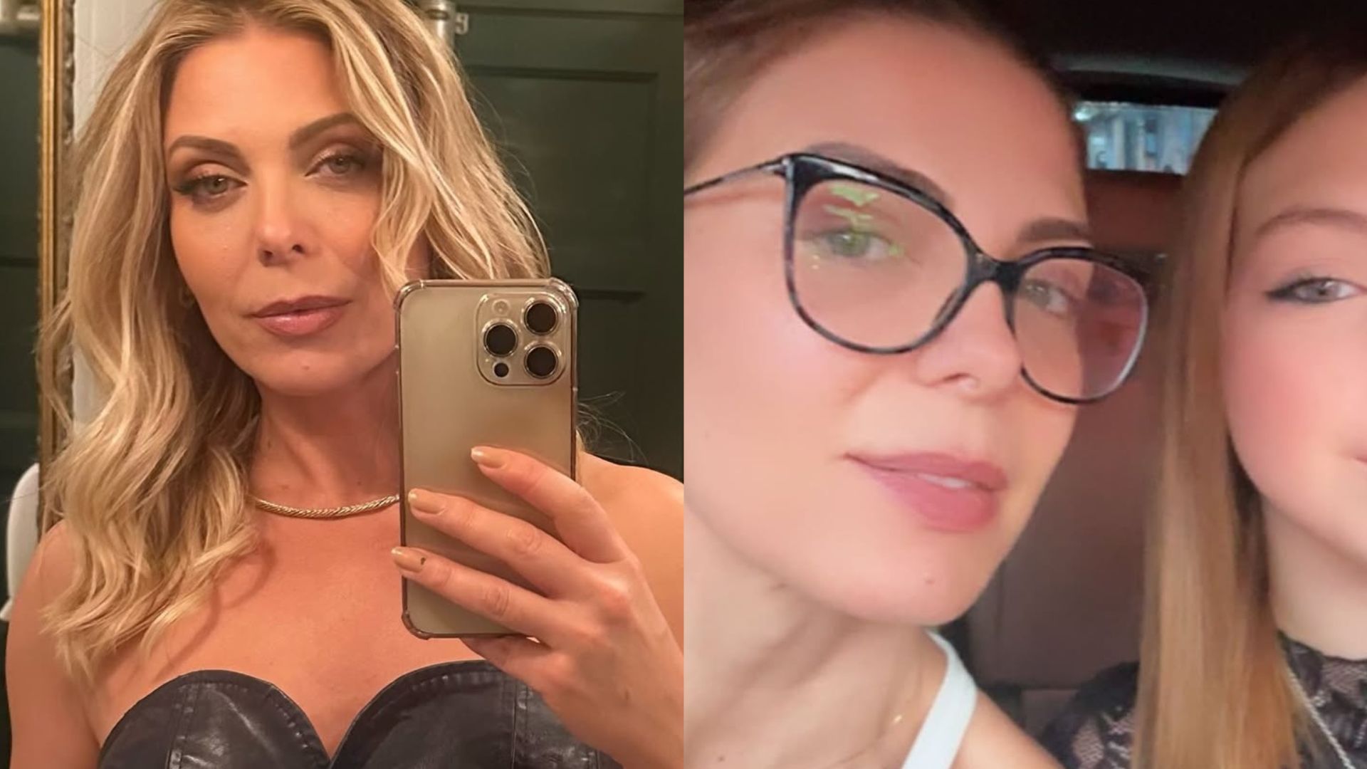 Parecidas? Aos 13 anos, filha de Sheila Mello faz rara aparição em foto com a mãe