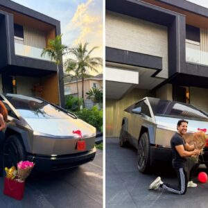 Kevi Jonny presenteou a mulher, Sthe Matos, com carrão