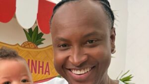 Sorriso do filho de Carol Peixinho e Thiaguinho rouba a cena em festa de mesversário: ‘Lindo’