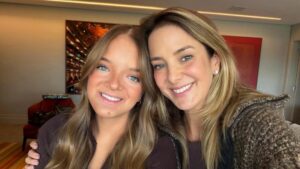 Ticiane Pinheiro expõe gafe que cometeu com Rafaella Justus na escola: ‘Não sabia’