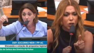 Deputada ameaça acionar Maria da Penha contra Erika Hilton durante reunião da Comissão da Mulher; veja vídeo