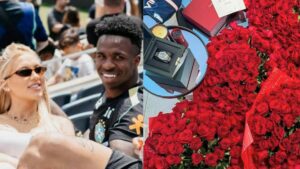 Virginia revela momentos e presentes de aniversário que ganhou de Vini Jr.