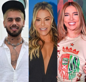 Zé Felipe e Poliana Rocha parabenizam Virginia Fonseca em seu aniversário