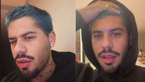 Zé Felipe se pronuncia após enviar flores para Virginia