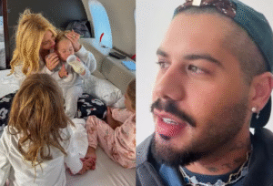 Zé Felipe comemora reencontro com os filhos após período de afastamento